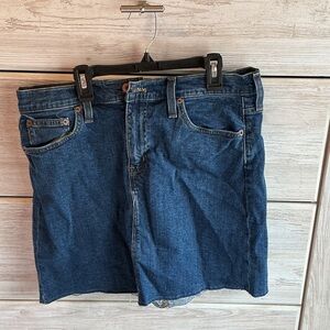 NWT J Crew Jean skirt